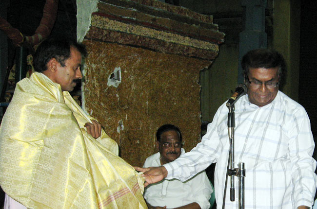 Mr.Dinakaran honoured by D.A.J