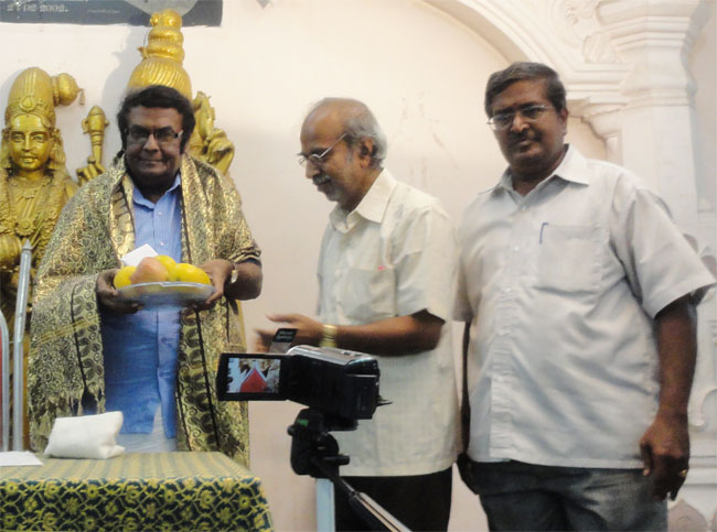 D.A.J Honoured by the Mr.P.G.R Srinivasan chettiar