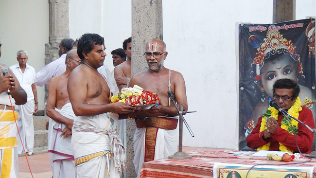DAJ honoured with temple prasatham