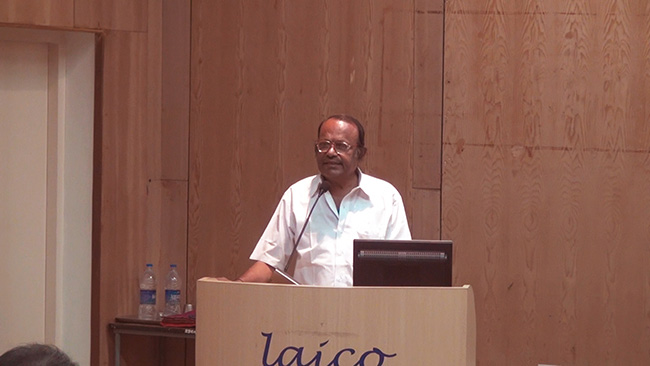 Inaugural address by Mr.Jayabaskaran